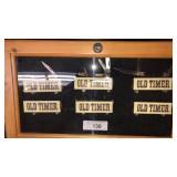 15Choice old timer knives