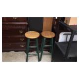 Pair of barstools