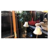 Bed with dresser Mirror and night stand