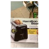 Chrome two slice toaster