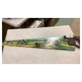 Painted hand saw