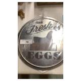 Fresh egg sign