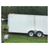 Enclosed Trailer  Diamond Cargo 7x16  2015 Model