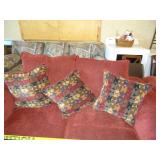 Sofa Love Seat and Large Chair