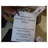 Rosemont Sounds of Summer Basket