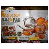 Copper Pan Set
