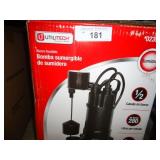 1/2 HP Sumergible Pump