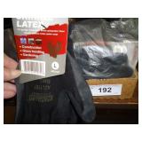 Work Gloves Latex Coated