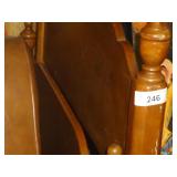 Twinn Bed With Rails