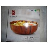 Chip and dip Bowl
