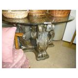 Glass Top Table