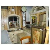 Chest,Night stand, Dresser With Mirror