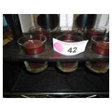 Candles and Holder