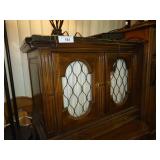 Marble top 2 door Cabinet