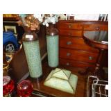 Vase and Metal Decorative Box