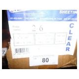 Rolls Plastic Sheeting 6X100