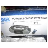 CD/Cassette Boom Box