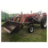 IH M Tractor with Dual Loader