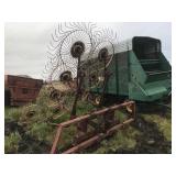 8 Wheel Hay Rake 3 Pt Mount