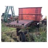 Gravity Box on Gooseneck Trailer