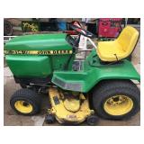 John Deere 314 Mower