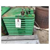 10 John Deere Weights With Bracket