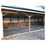 12x30 loafing shed