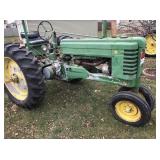 John Deere B tractor