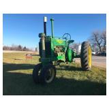 John Deere A unstyled tractor