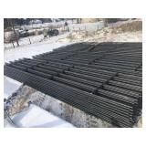 20 6 bar continuous fence with couplings