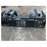 80" rock bucket and grapple
