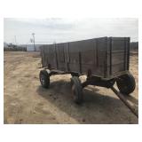 Wooden Barge Box Wagon & Gears