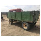Wooden Barge Box Wagon & Gears