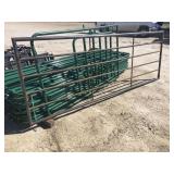 Hinged Gate for Continuous Fence Panels