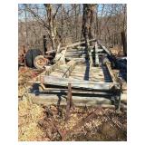 Homemade Flatbed Hay Trailer