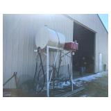 Gas Barrel & Stand