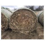 Netwrapped Cornstalk Bales
