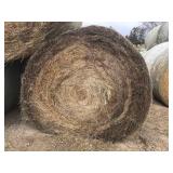 Netwrapped Grass Bales