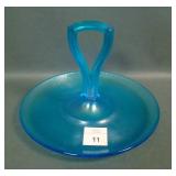 Fenton Celeste Blue # 318 Butter Ball Tray