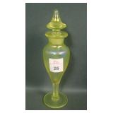 Fent.Topaz # 55 Cologne Bottle W/ Pagoda Finial