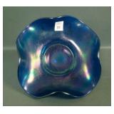 Diamond Cobalt Blue 4 Ruffled Square Bowl