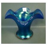 Possinger Cobalt Blue Ruffled Vase