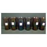 Six Fenton Wisteria # 923 Tumblers