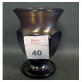 Fenton Wisteria Arched Flute Toothpick Holder