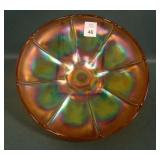 Fenton Grecian Gold # 847 Mellon Rib Cupped Bowl