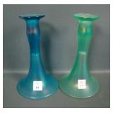 2 Diamond Bell Shape Candlesticks