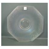 Fenton Perisan Pearl Laurel Band Chop Plate