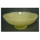U.S. Glass Mandarin Yellow Ftd Round Bowl