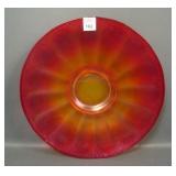 Imperial Red Interior Optic Paneled Chop Plate