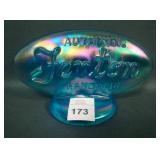 Fenton Contemp. Celeste Blue Fenton Store Sign